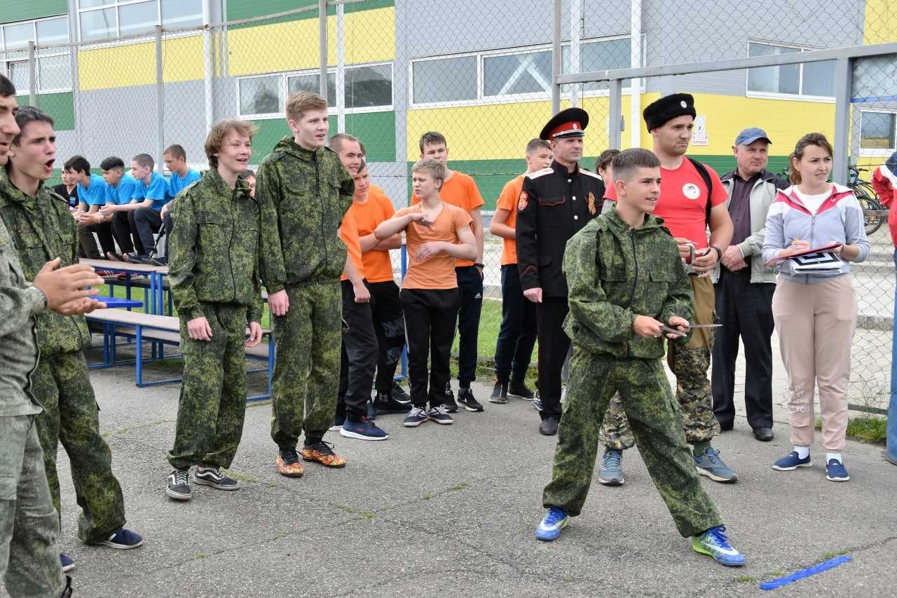 Казачата соревновались в меткости, ловкости и скорости - Союз казачьей  молодежи Кубани!